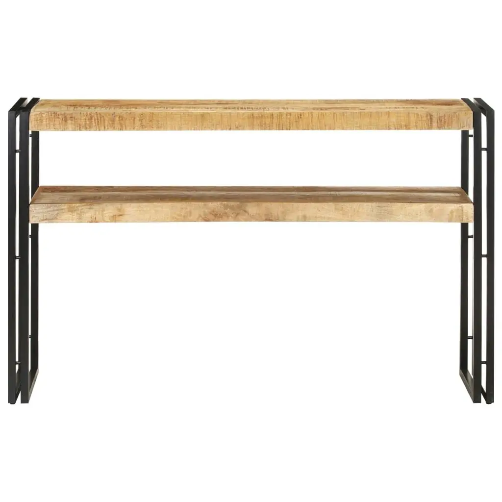 Console Table 120x30x75 cm Rough Mango Wood 321099