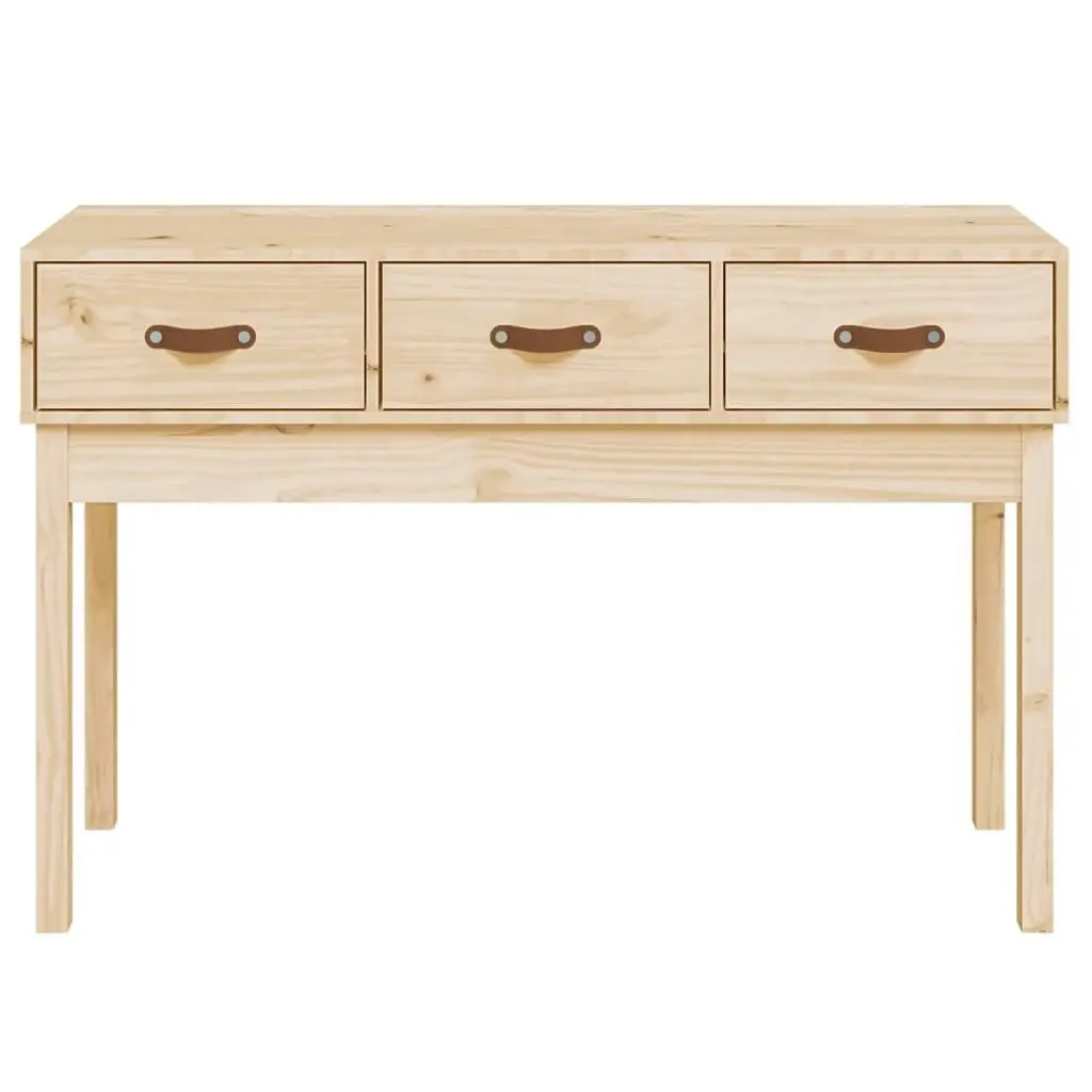 Console Table 114x40x75 cm Solid Wood Pine 821754