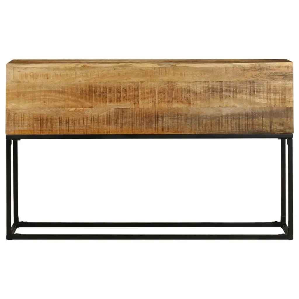 Console Table 120x30x75 cm Rough Mango Wood 320820