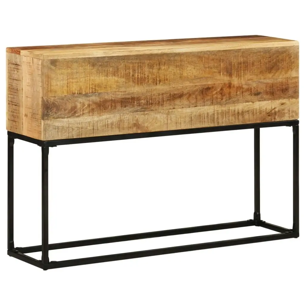 Console Table 120x30x75 cm Rough Mango Wood 320820