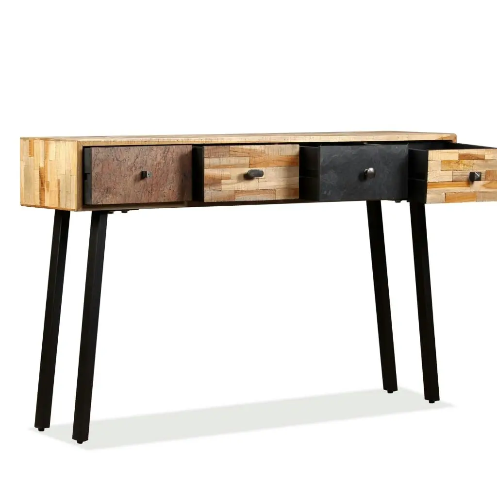 Console Table 120x30x76 cm Solid Reclaimed Teak 245403