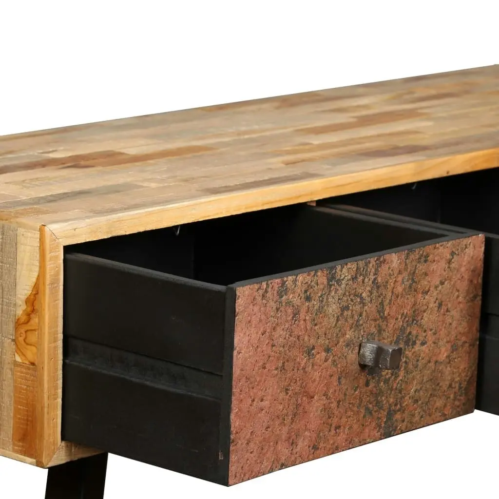 Console Table 120x30x76 cm Solid Reclaimed Teak 245403