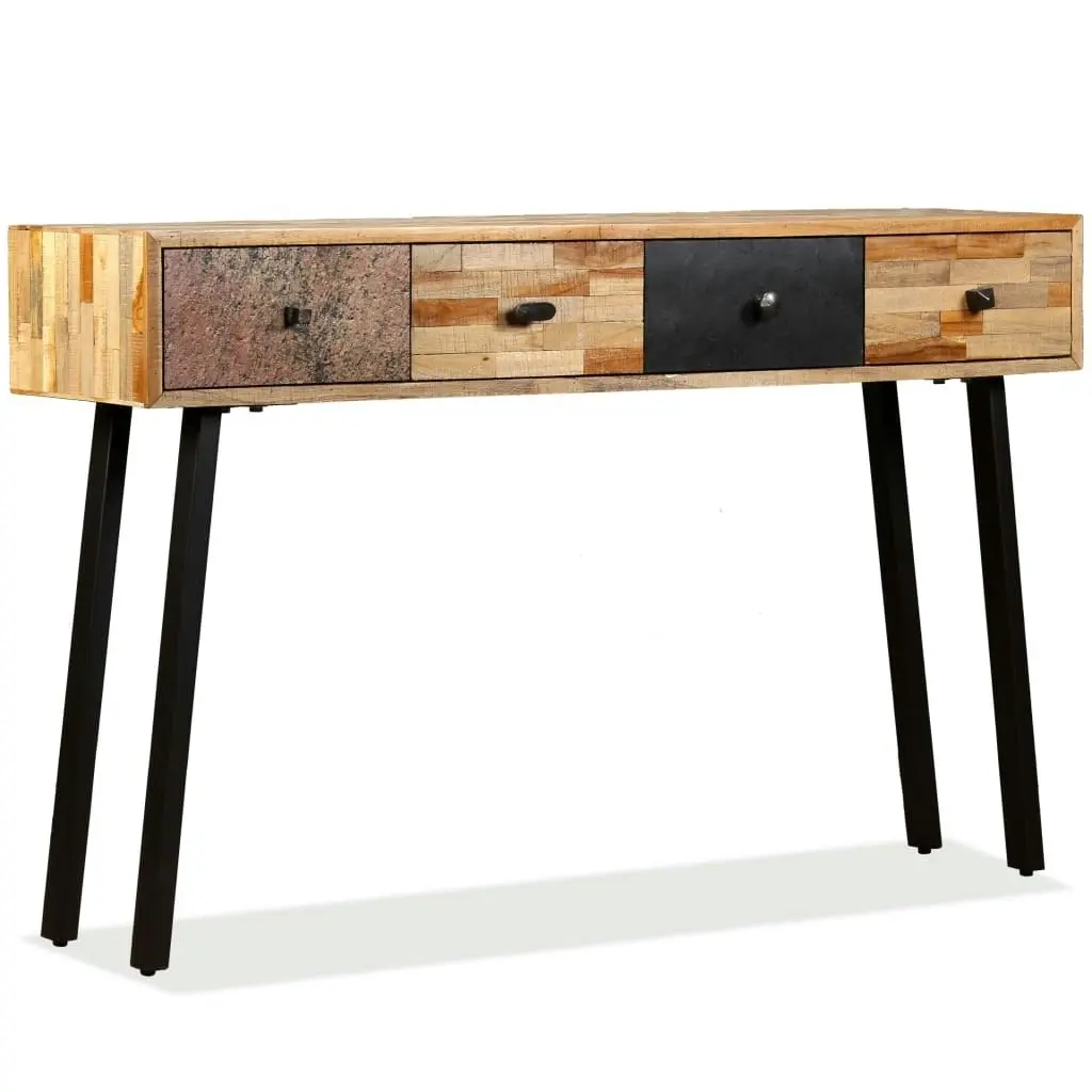 Console Table 120x30x76 cm Solid Reclaimed Teak 245403