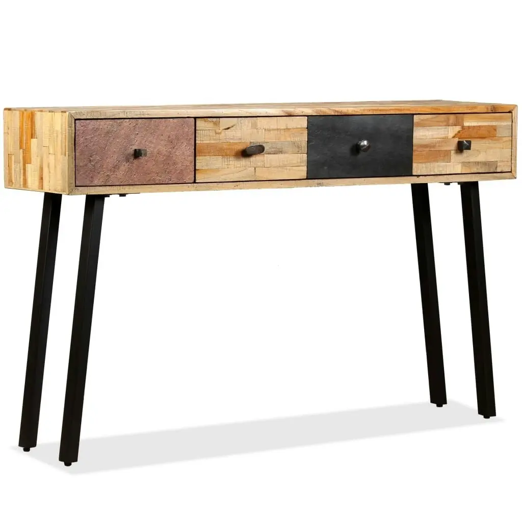 Console Table 120x30x76 cm Solid Reclaimed Teak 245403