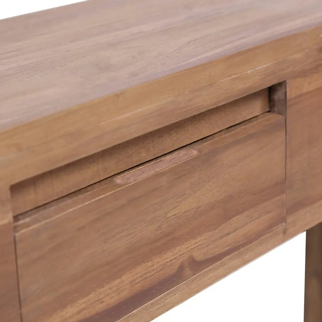 Console Table 145x30x80 cm Solid Teak Wood 287737