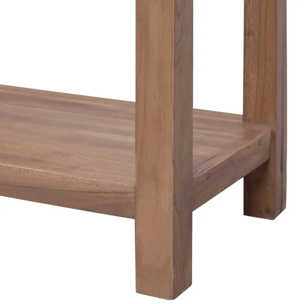 Console Table 145x30x80 cm Solid Teak Wood 287737