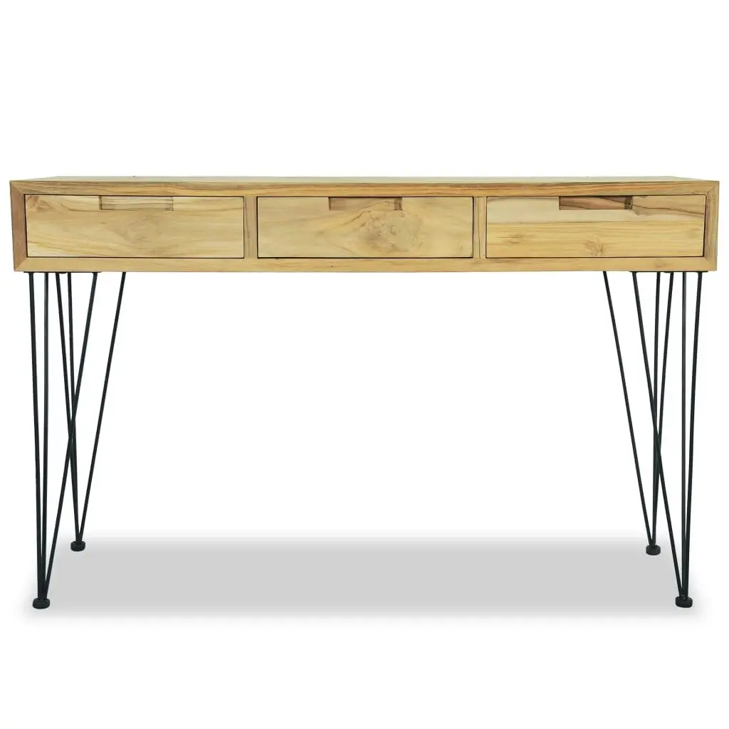 Console Table 120x35x76 cm Solid Teak 244573