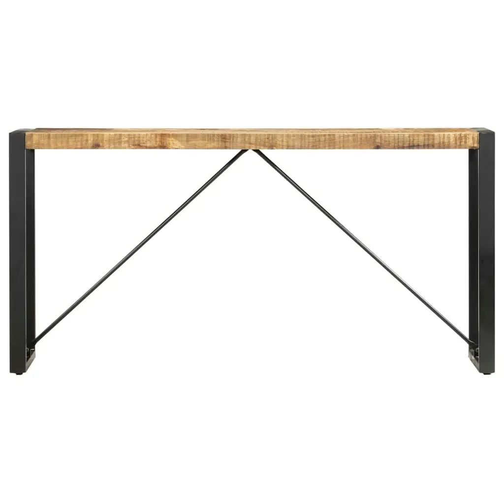 Console Table 150x35x76 cm Solid Mango Wood 285948