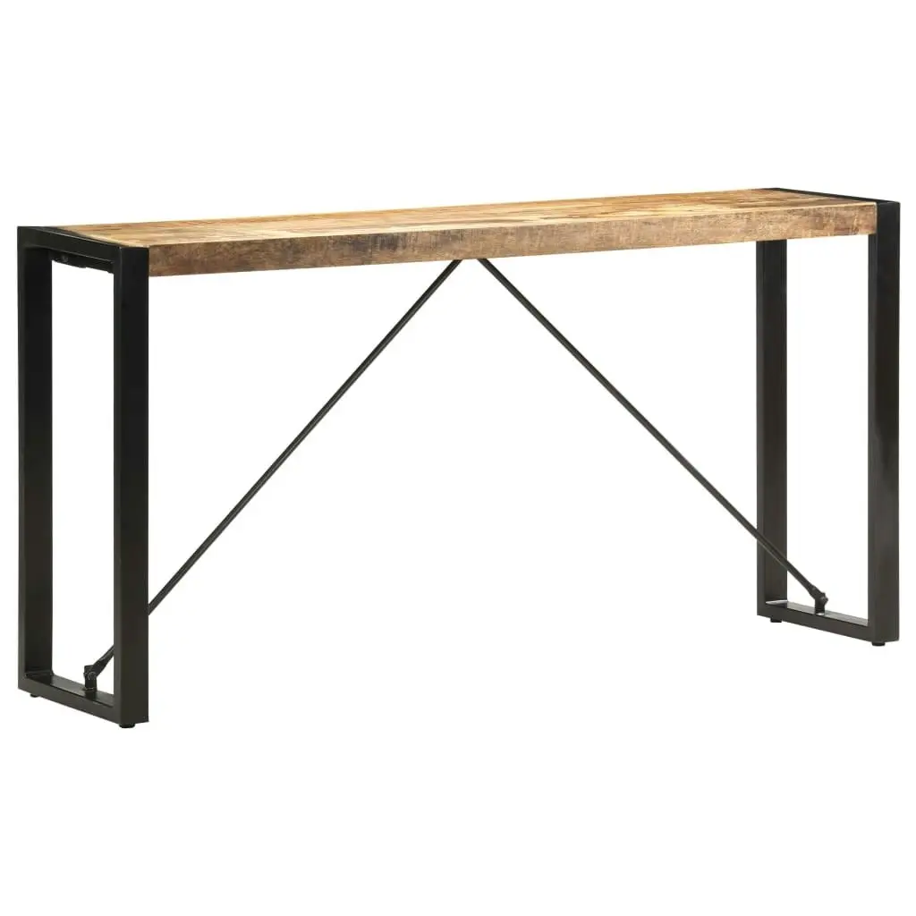 Console Table 150x35x76 cm Solid Mango Wood 285948