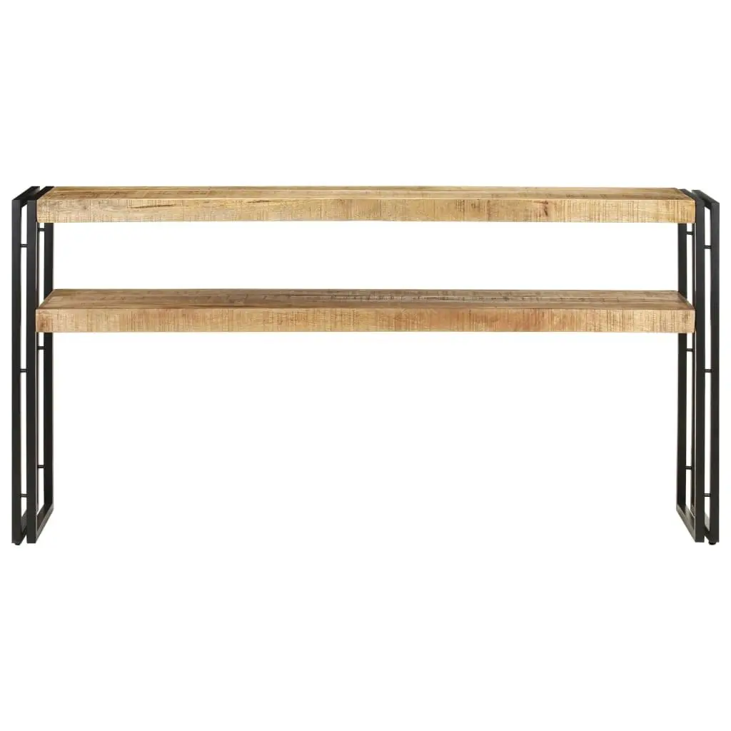 Console Table 150x30x75 cm Rough Mango Wood 321102