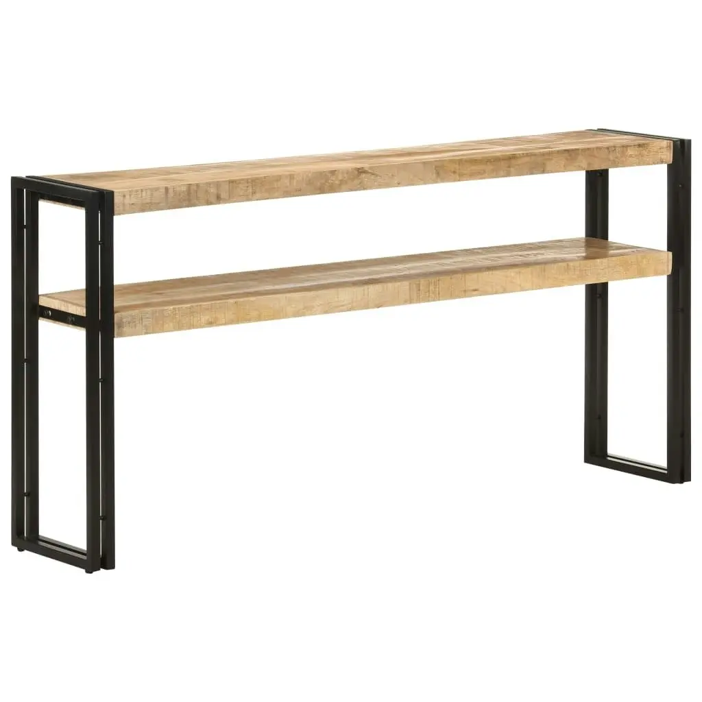 Console Table 150x30x75 cm Rough Mango Wood 321102