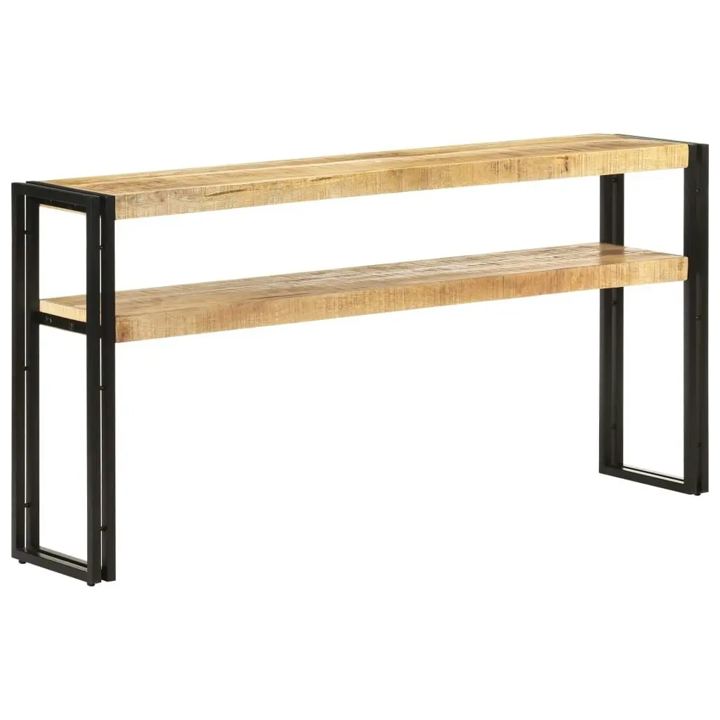 Console Table 150x30x75 cm Rough Mango Wood 321102