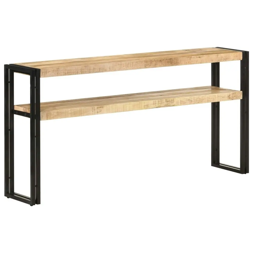 Console Table 150x30x75 cm Rough Mango Wood 321102