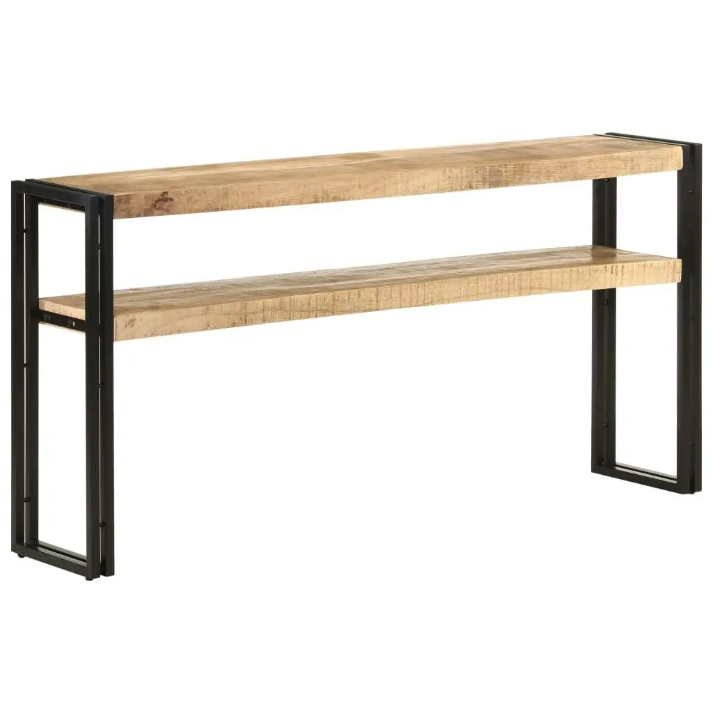 Console Table 150x30x75 cm Rough Mango Wood 321102