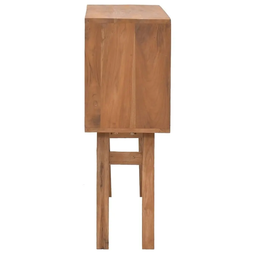 Console Table 80x30x80 cm Solid Teak Wood 326135