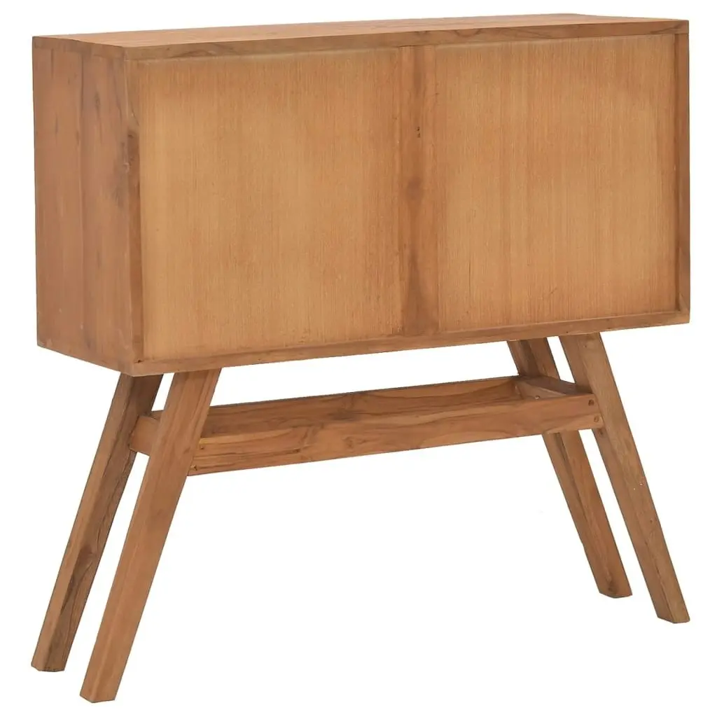 Console Table 80x30x80 cm Solid Teak Wood 326135