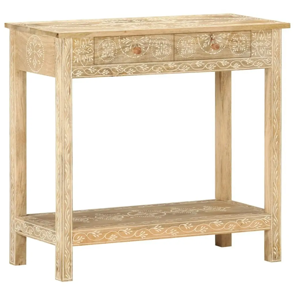 Console Table 80x35x74 cm Solid Mango Wood 320379