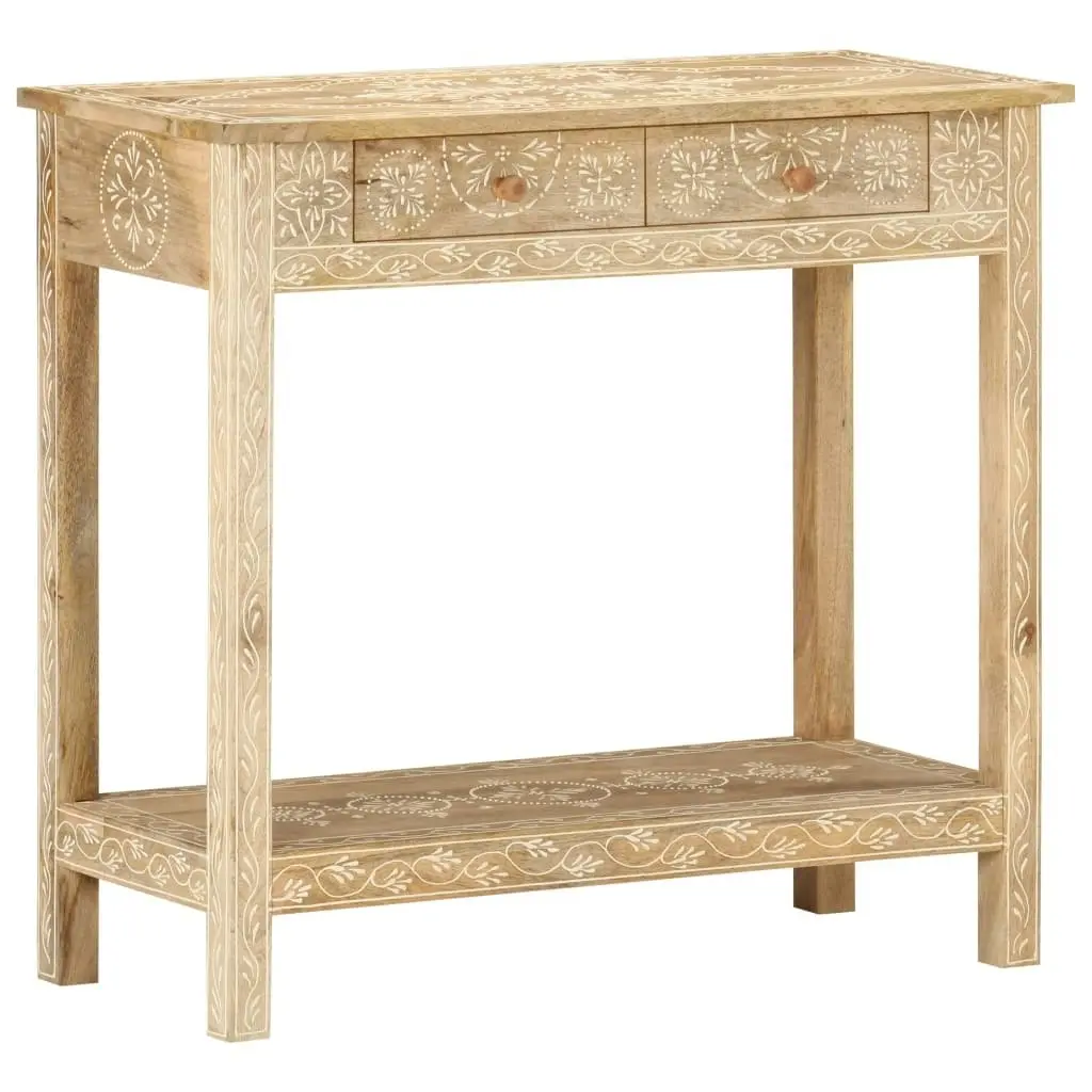 Console Table 80x35x74 cm Solid Mango Wood 320379