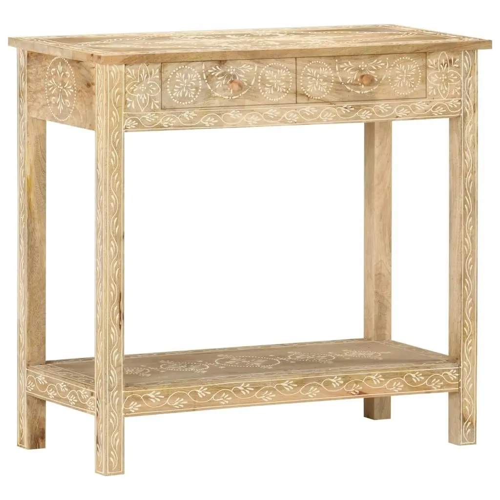 Console Table 80x35x74 cm Solid Mango Wood 320379