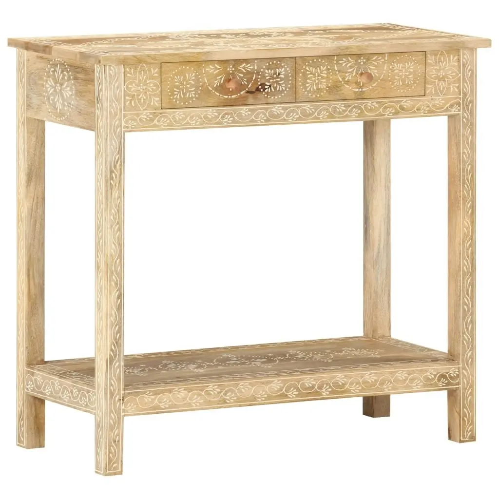 Console Table 80x35x74 cm Solid Mango Wood 320379