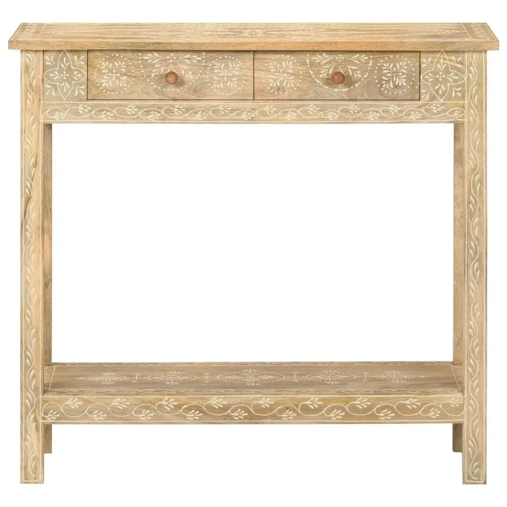 Console Table 80x35x74 cm Solid Mango Wood 320379