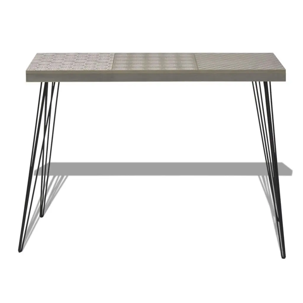 Console Table 90x30x71.5 cm Grey 243401