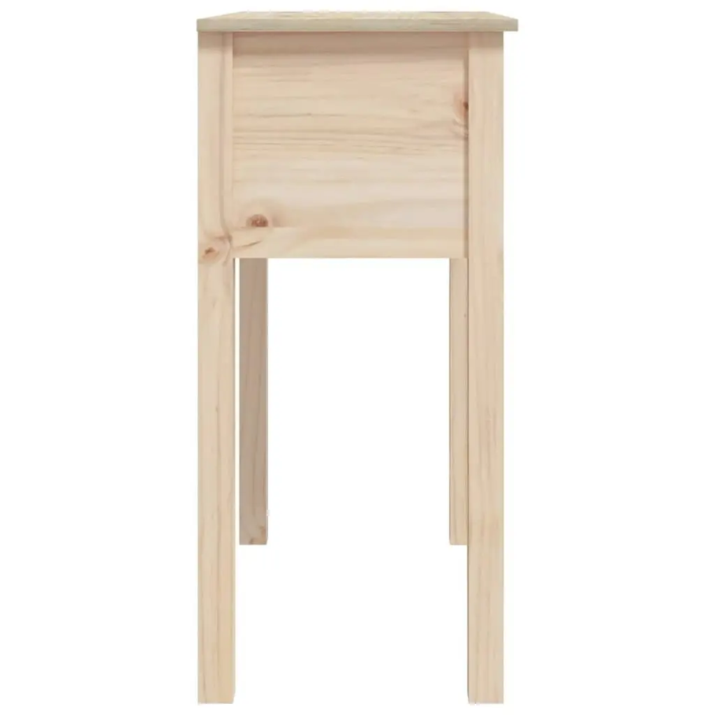 Console Table 70x35x75 cm Solid Wood Pine 814609