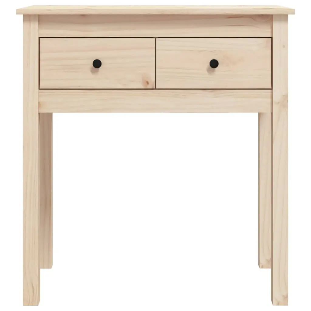 Console Table 70x35x75 cm Solid Wood Pine 814609