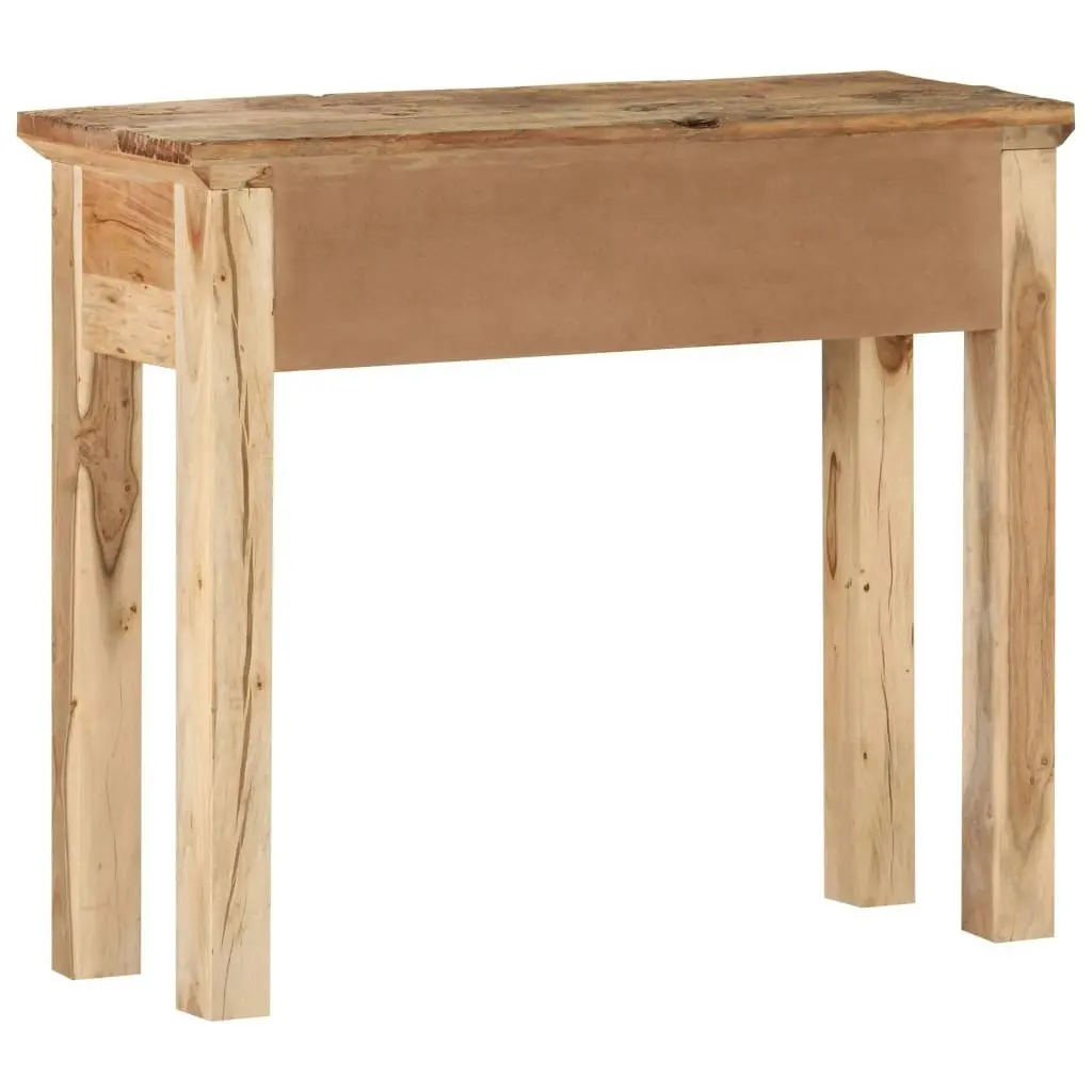 Console Table 90.5x30x75cm Solid Acacia Wood and Reclaimed Wood 320381