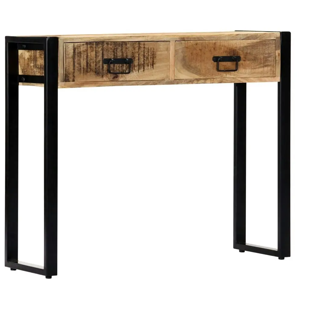 Console Table 90x30x75 cm Solid Mango Wood 247920