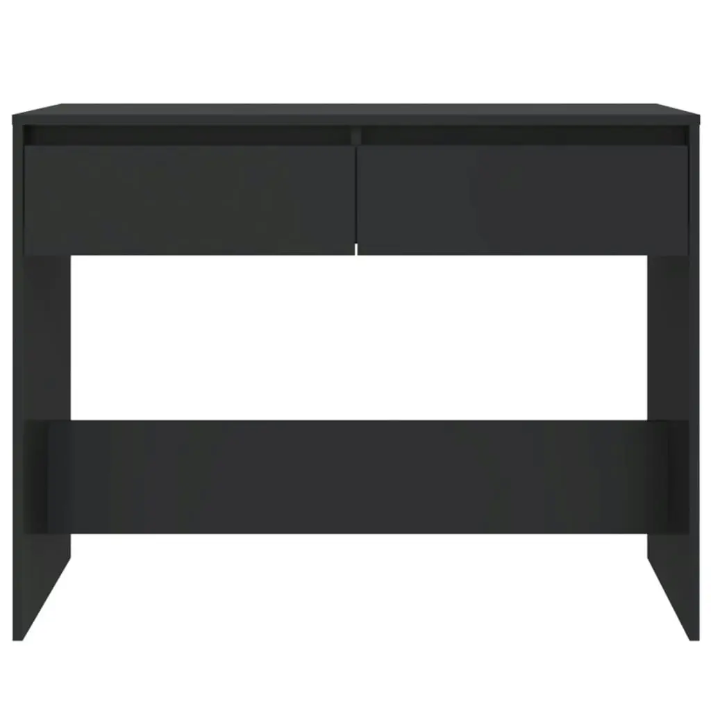 Console Table Black 100x35x76.5 cm Engineered Wood 809837