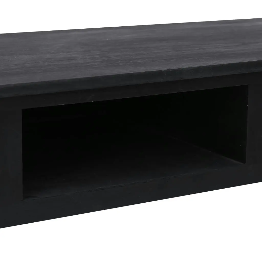 Console Table Black 110x45x76 cm Wood 284161