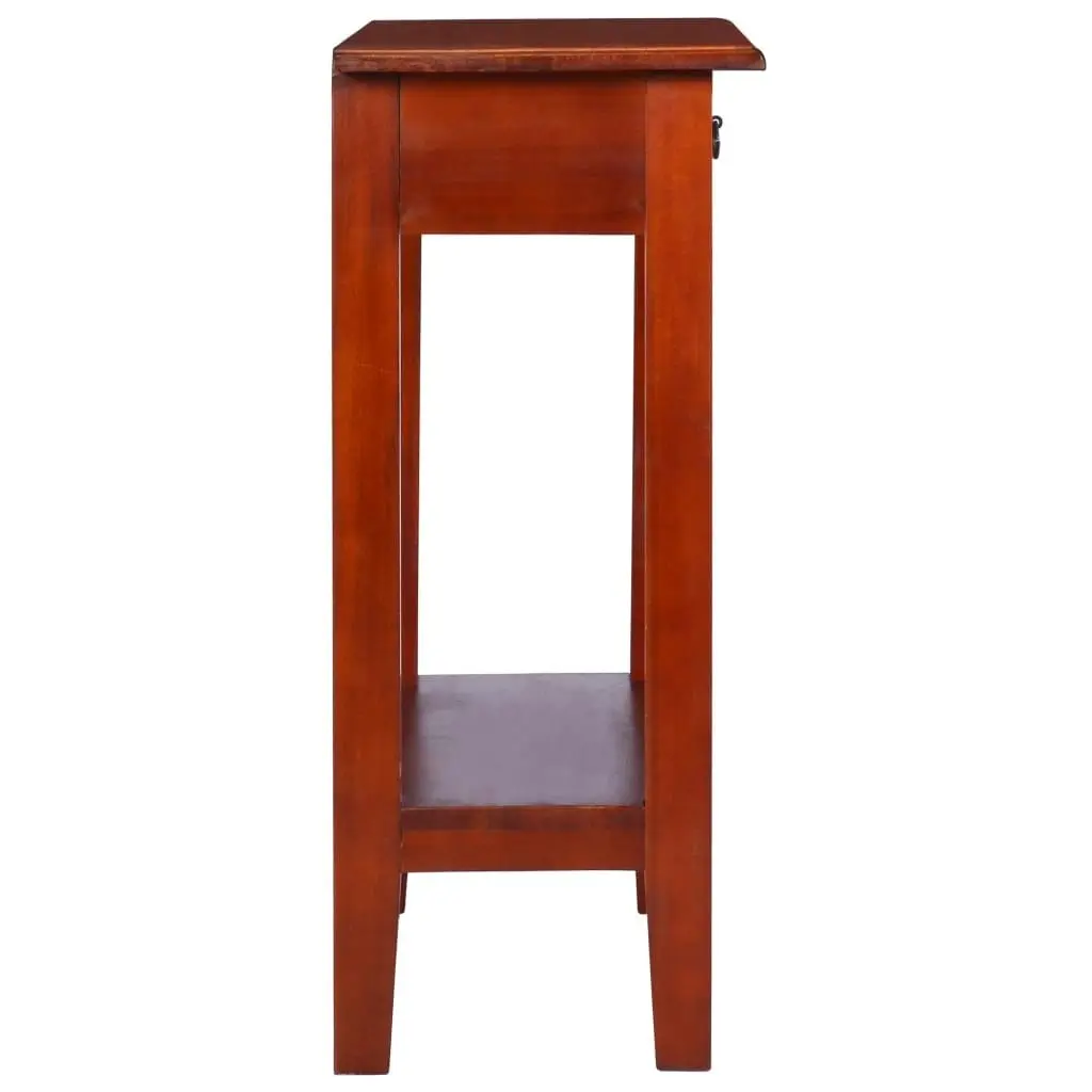 Console Table Classical Brown 60x30x75 cm Solid Mahogany Wood 288874