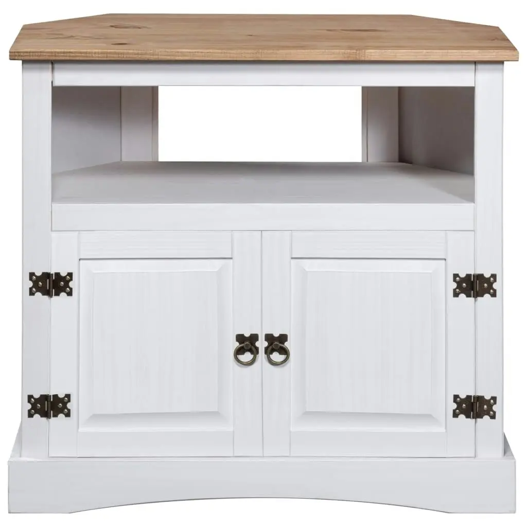 Console Table Mexican Pine Corona Range White 80x43x78 cm 282630