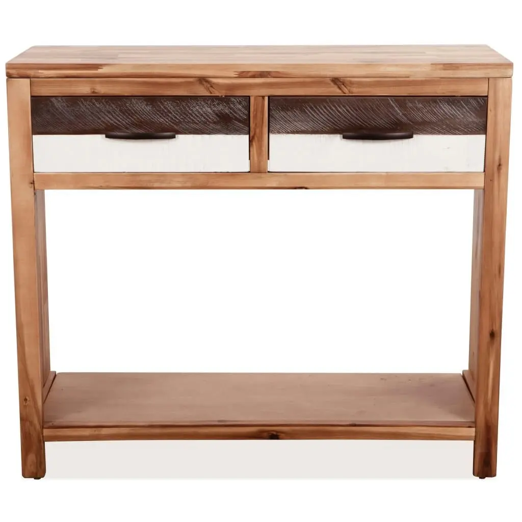 Console Table Solid Acacia Wood 86x30x75 cm 246045