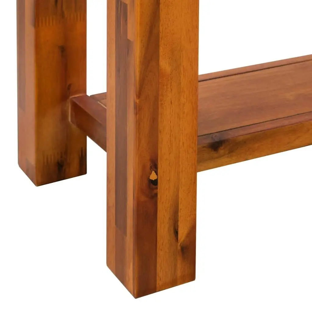 Console Table Solid Acacia Wood 86x30x75 cm 245192