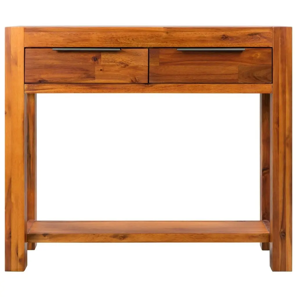 Console Table Solid Acacia Wood 86x30x75 cm 245192