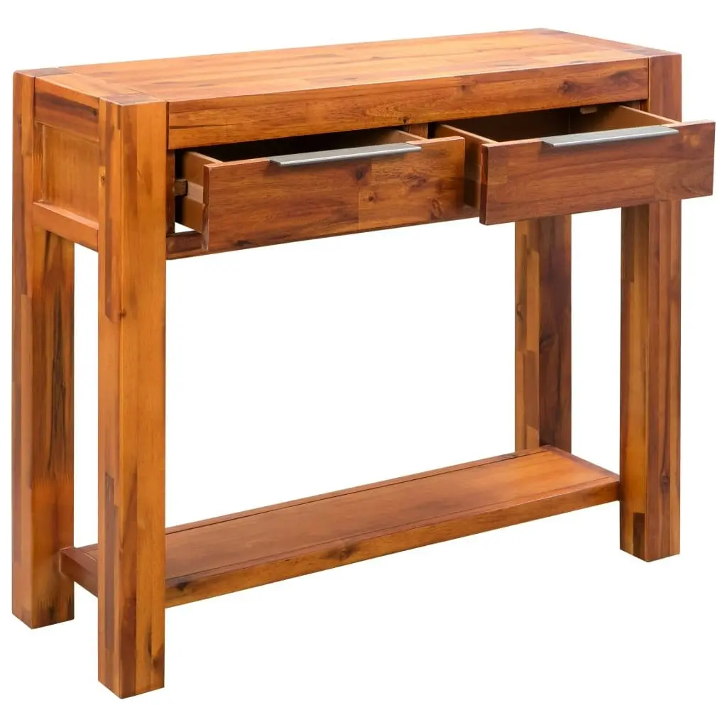 Console Table Solid Acacia Wood 86x30x75 cm 245192