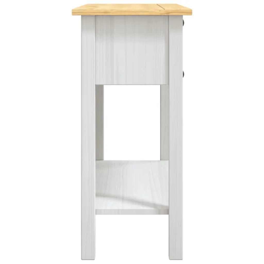 Console Table Mexican Pine Corona Range White 90x34.5x73 cm 282646