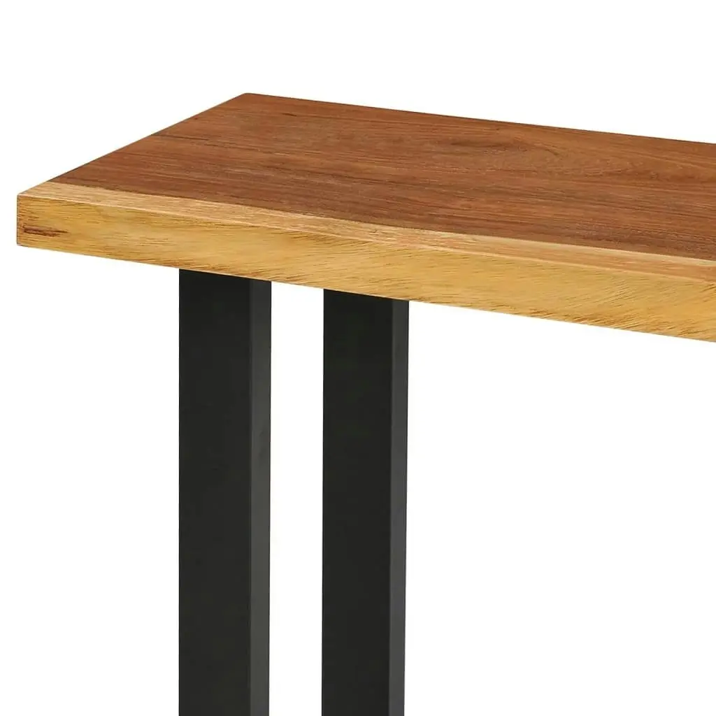 Console Table Solid Suar Wood 110x35x75 cm 245504