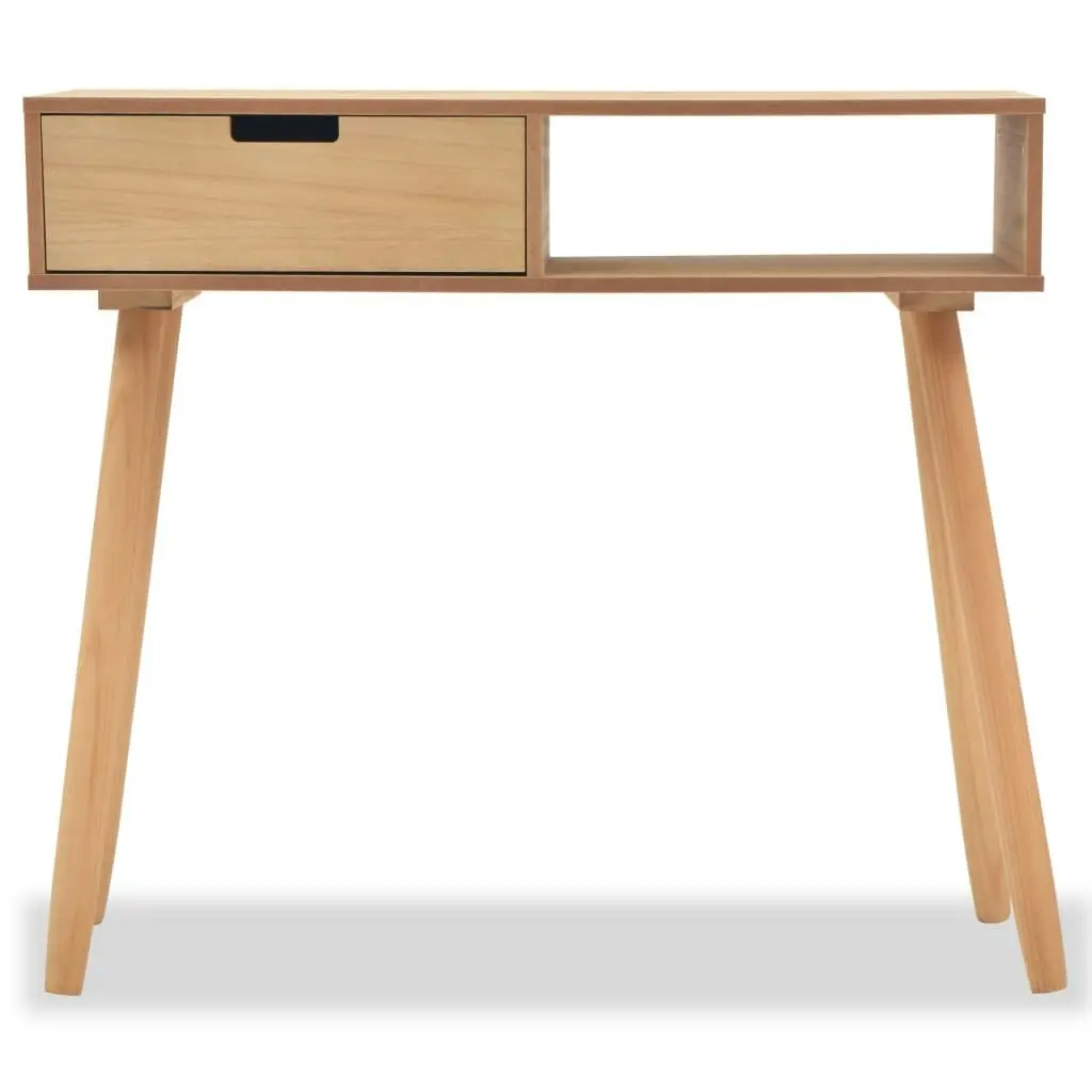 Console Table Solid Pinewood 80x30x72 cm Brown 244739