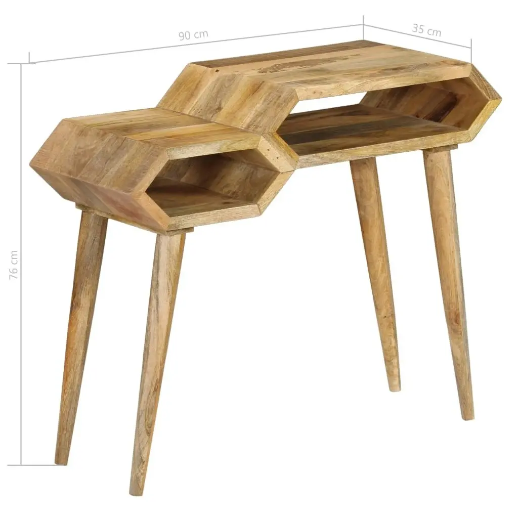 Console Table Solid Wood Mango 90x35x76 cm 246059