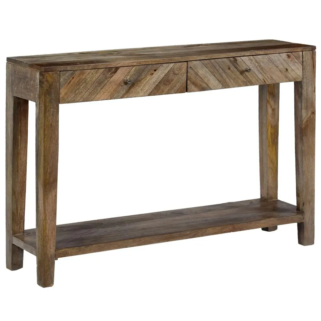 Console Table Solid Mango Wood 118x30x80 cm 244969