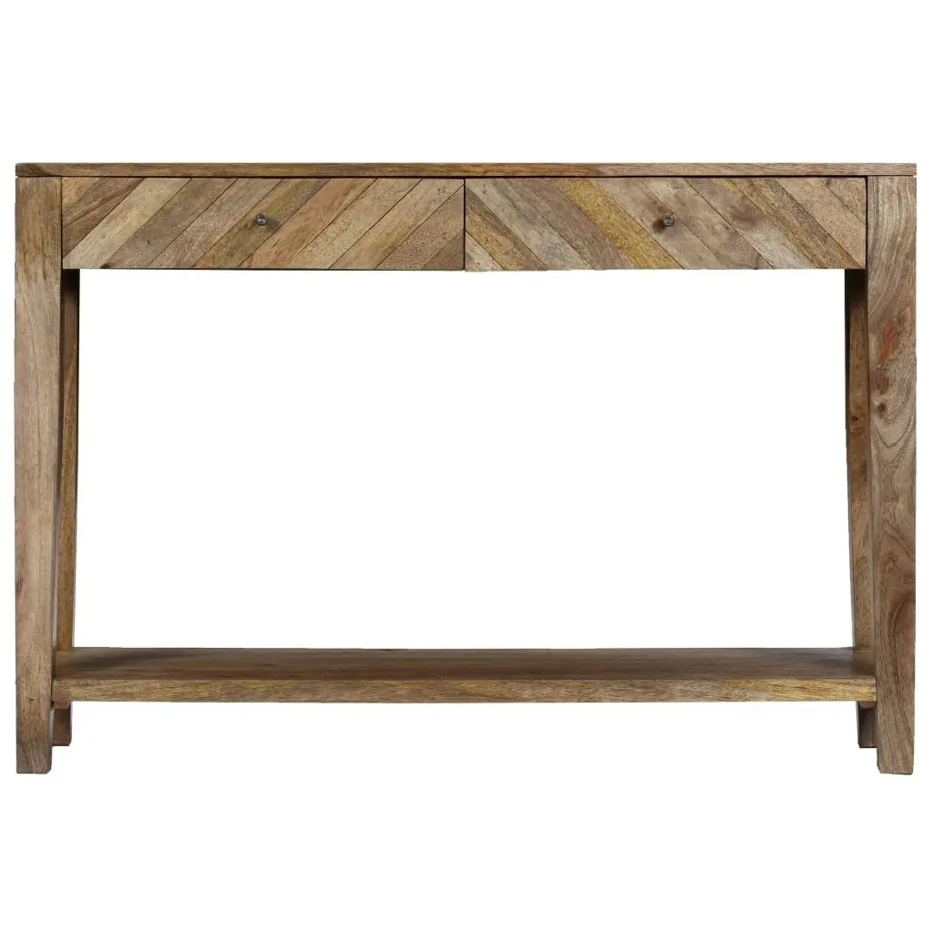 Console Table Solid Mango Wood 118x30x80 cm 244969