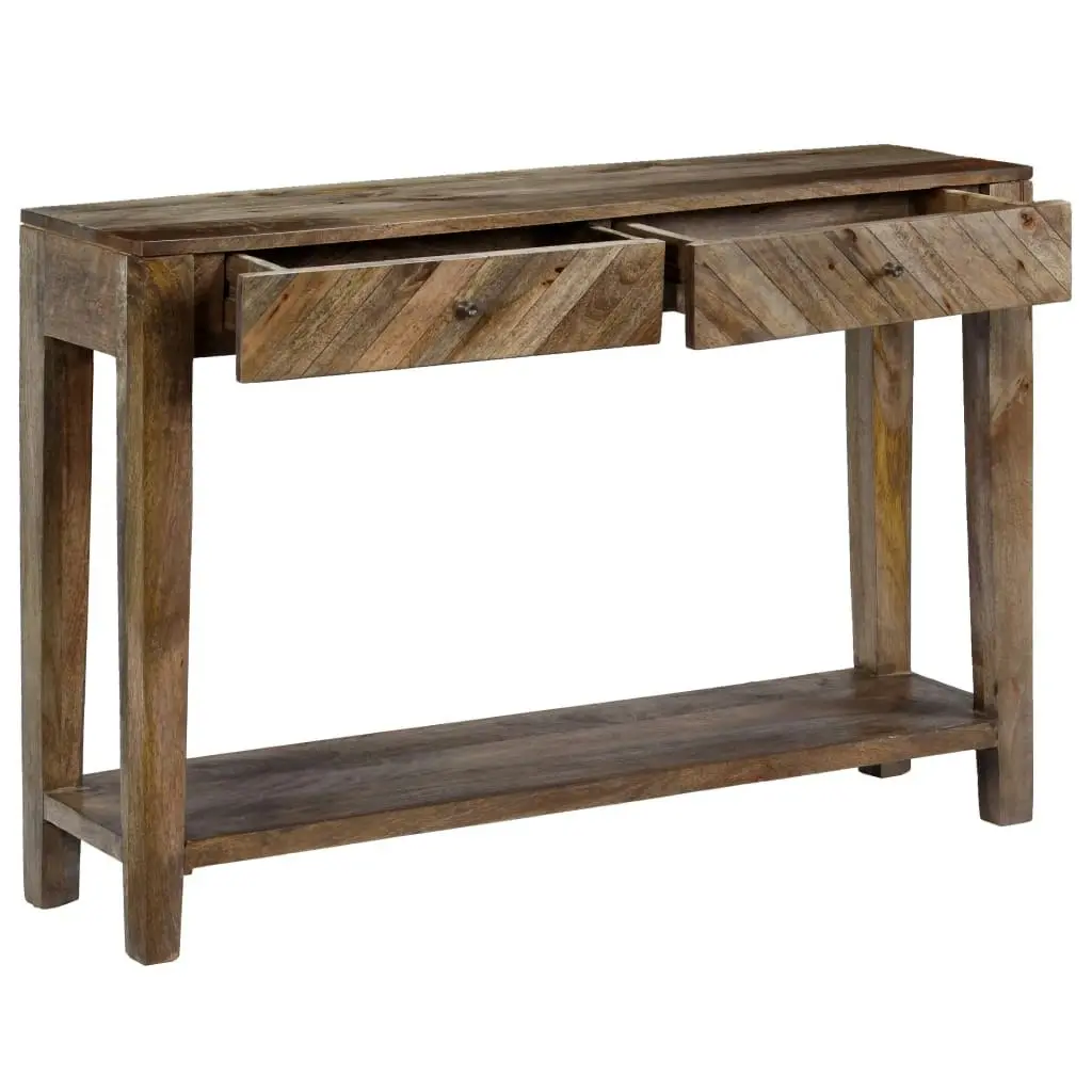 Console Table Solid Mango Wood 118x30x80 cm 244969