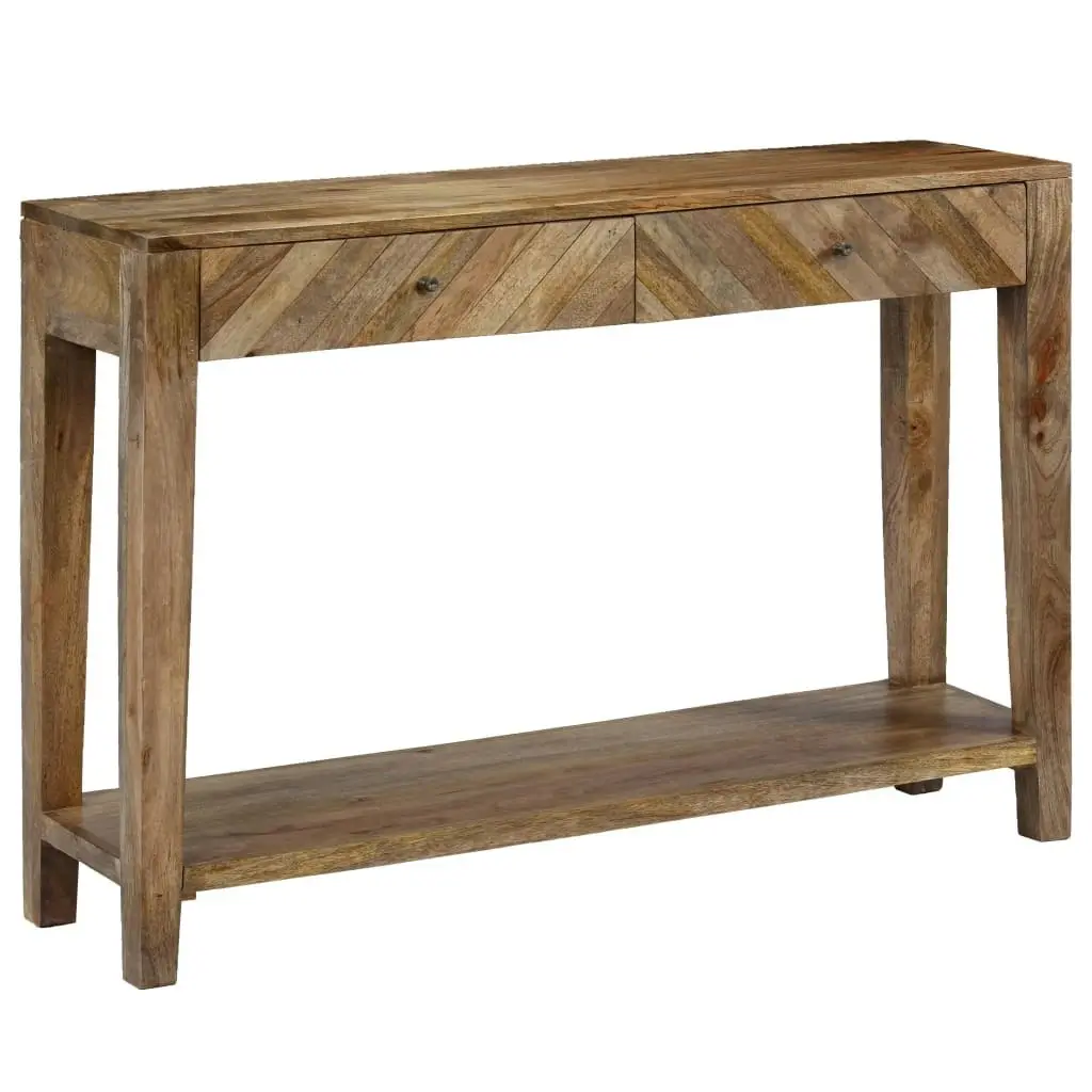 Console Table Solid Mango Wood 118x30x80 cm 244969