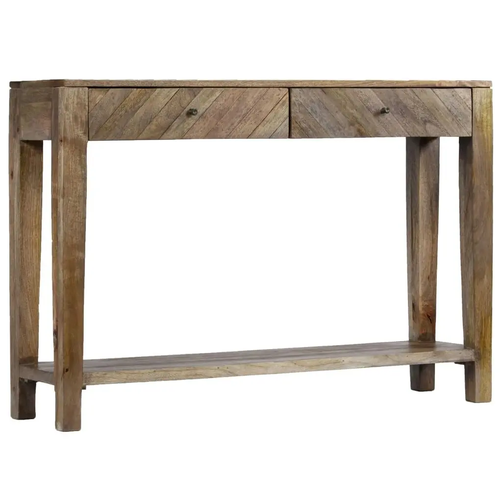 Console Table Solid Mango Wood 118x30x80 cm 244969