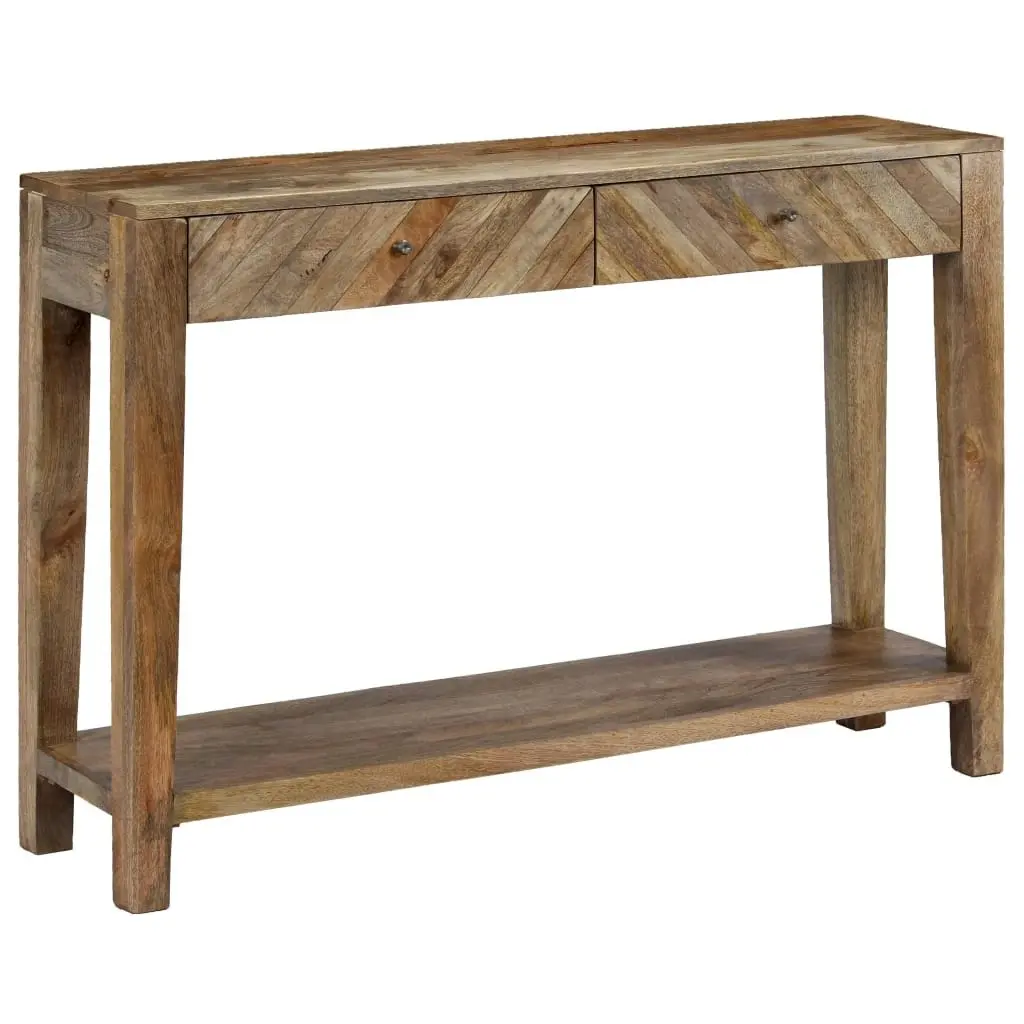 Console Table Solid Mango Wood 118x30x80 cm 244969