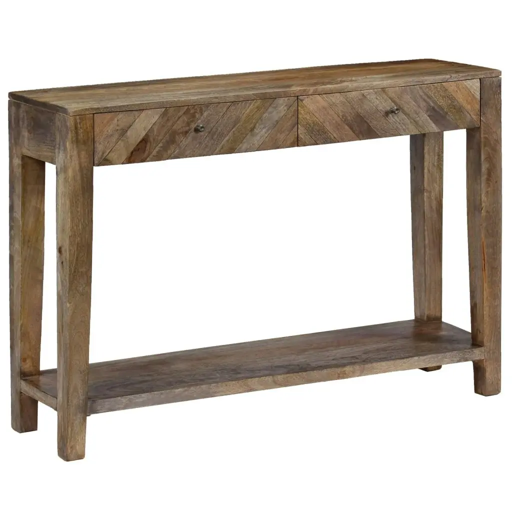 Console Table Solid Mango Wood 118x30x80 cm 244969