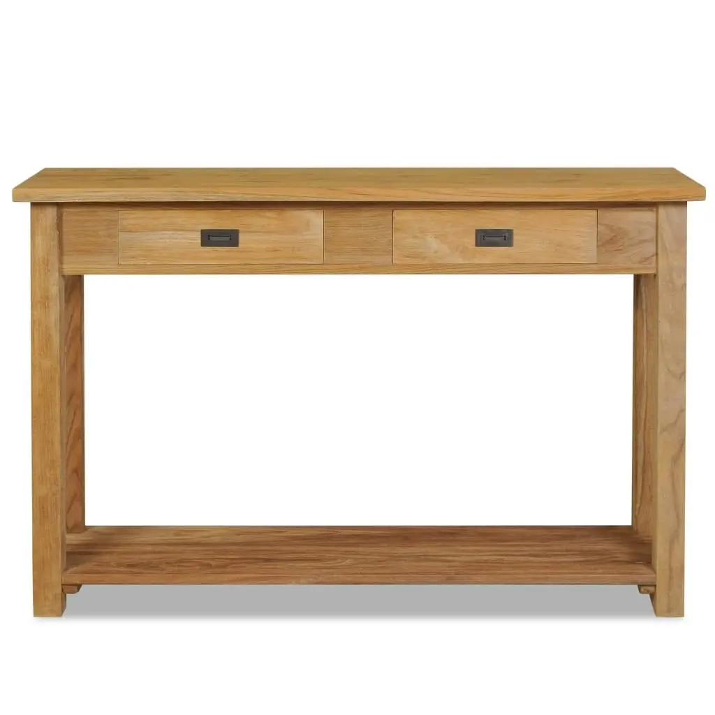 Console Table Solid Teak 120x30x80 cm 244482